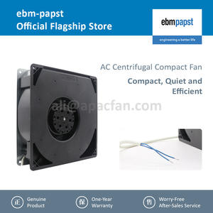 Ebmpapst RG160-28/56S 220x220X56มม. 22056 230V AC 2750rpm 47W 0.3A สิ่งทอพัดลมเทอร์โบแรงเหวี่ยงพัดลมระบายความร้อน - Product Image 2