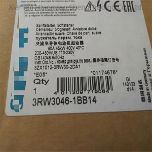 3rw3046-1bb14 <span class=keywords><strong>1</strong></span> 件 <span class=keywords><strong>Pro</strong></span> 带盒装软包全新原装现货工业自动化包专用 PLC 编程控制器 - Product Image 1