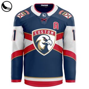 Camisetas de Hockey sobre Hielo Personalizadas Internacionales BETHERIVAL Sublimadas - Product Image 2