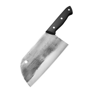 Cuchillo de cocina Tang completo, forjado a mano, cuchillo de chef antiguo, cuchillo de carnicero de acero al carbono, herramienta de cocina - Product Image 4