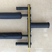 Fixation de poignée de mine terrestre Multi-Grip T Bar Row Bent-over Row Attachement avec épaulière pour barre d'haltères de 2"