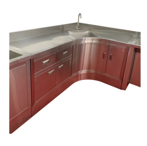 2023สำหรับร้านอาหารโรงแรมตู้ครัวเข้ามุมทำจากสแตนเลส - Product Image 2