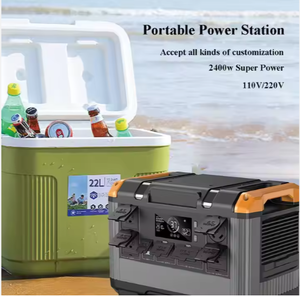 Générateur Solaire Portable 2000W-3000W avec Stockage d'Énergie au Lithium, MPPT, Onde Sinusoïdale Pure, Station d'Énergie Extérieure, Lampe Torche de Voiture - Product Image 5