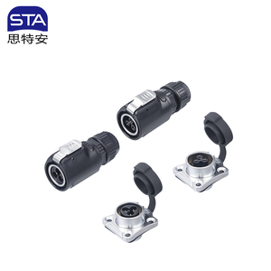 Lp16 Luchtvaart Plug Industriële <span class=keywords><strong>2</strong></span>/<span class=keywords><strong>3</strong></span>/4/5/7/8 /9Pins Mannelijke Vrouwelijke Ip67 Waterdichte Snelvoedingssignaal Apparaat Connector - Product Image 3