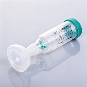 Masque Nébuliseur en Silicone pour Animaux de Compagnie en Promotion, avec Chambre d'Aérosol Assortie, Dispositif de Thérapie par Inhalation pour Animaux à Usage Vétérinaire - Product Image 1