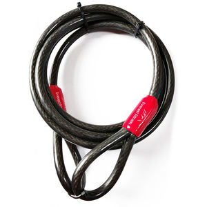 Трос с ПВХ-покрытием, блокировка кабеля безопасности с концами петли - Product Image 4