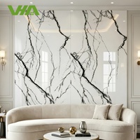 Panneaux muraux décoratifs en PVC pour cheminée, impression UV, imperméables, pour salon, style moderne