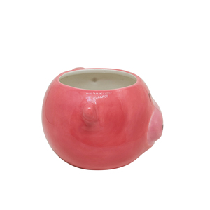OEM de alta calidad de dibujos animados en 3D cerdito tazas de cerámica lindo Rosa tazas de café para cumpleaños sostenible personalizado al por mayor cumpleaños de fábrica - Product Image 5