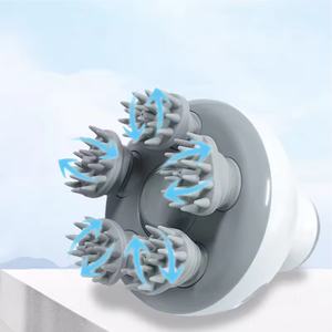 Masajeador de Cabeza Impermeable IPX7, Masajeador de Cabeza con Capacidad para Añadir Aceites Esenciales, Agarre de Silicona de Grado Alimenticio - Product Image 5