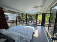 Maison de conteneur d'expédition en acier de haute qualité 20ft & 40ft Hotel-Grade Mini Apple pour une utilisation de bureau en plein air