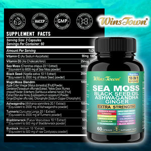 Kapsul lumut Laut Irlandia dengan akar Burdock dan kapsul belati pisau untuk dukungan kekebalan diri otot dan kenyamanan sendi - Product Image 5