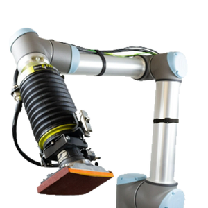 Eacy to Use FEROBOTICS Active Contact Flange <b>Kit</b> with Collaborative Robot UR 10e Robot Arm for Steel or Aluminium Grinding - Product Image 1