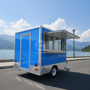 Camion de restauration mobile en promotion pour poulet frit, hot-dogs, bubble tea, chariot de restauration rapide - Product Image 1