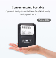 Printer Resi Mini Portabel H20H 58mm Thermal untuk Bluetooth, Printer Tagihan Genggam Nirkabel, Printer Saku Portabel Tersedia