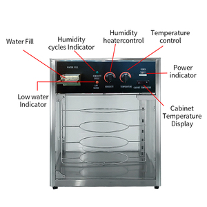 Garantía de calidad Acero inoxidable 220V Calentador de exhibición de comida de <span class=keywords><strong>buffet</strong></span> eléctrico Calentador de <span class=keywords><strong>pizza</strong></span> giratorio - Product Image 5