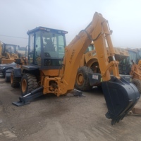 Retroexcavadora Original Lingong LGB680 con Cucharón de 1.2m³, Altura de Descarga de 3.5m, Velocidad de 37km/h, Duradera para Construcción/Agricultura