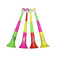 Vuvuzela DS5752, klaxon de stade pliable, bruiteur, jouet sportif écologique et portable pour les matchs de football