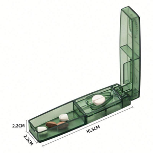 Boîtes de rangement pour pilules en plastique à ouverture facile, design personnalisé, dernier cri, directement de l'usine, légères, style classique, à bas prix, avec minuteur - Product Image 5