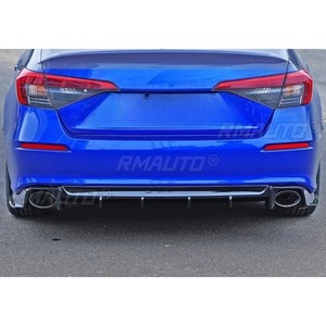 For Honda Civic 11th Generation 2022-2024 <b>Car</b> Rear Bumper Lip Splitter <b>Diffuser</b> Body Kit Bumper Guard Protector Accessories - Product Image 5
