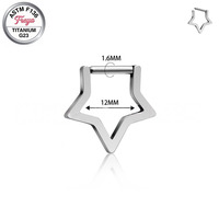 Anneaux de nez en titane Freya pour femmes et hommes, anneaux de septum, piercings pour cartilage, daith, tragus, hélix, rook, bijoux de piercing