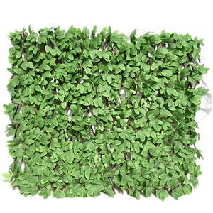 Seto de hoja de hiedra Artificial expandible, cerca de Sauce de jardín, pantalla de privacidad verde - Product Image 2