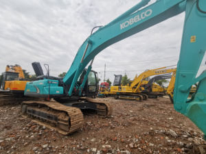 รถขุดไฮดรอลิก Kobelco SK350 มือสอง ชั่วโมงการใช้งานน้อย ประสิทธิภาพสูง เครื่องจักรก่อสร้างหนัก มีสินค้าในสต็อก - Product Image 3