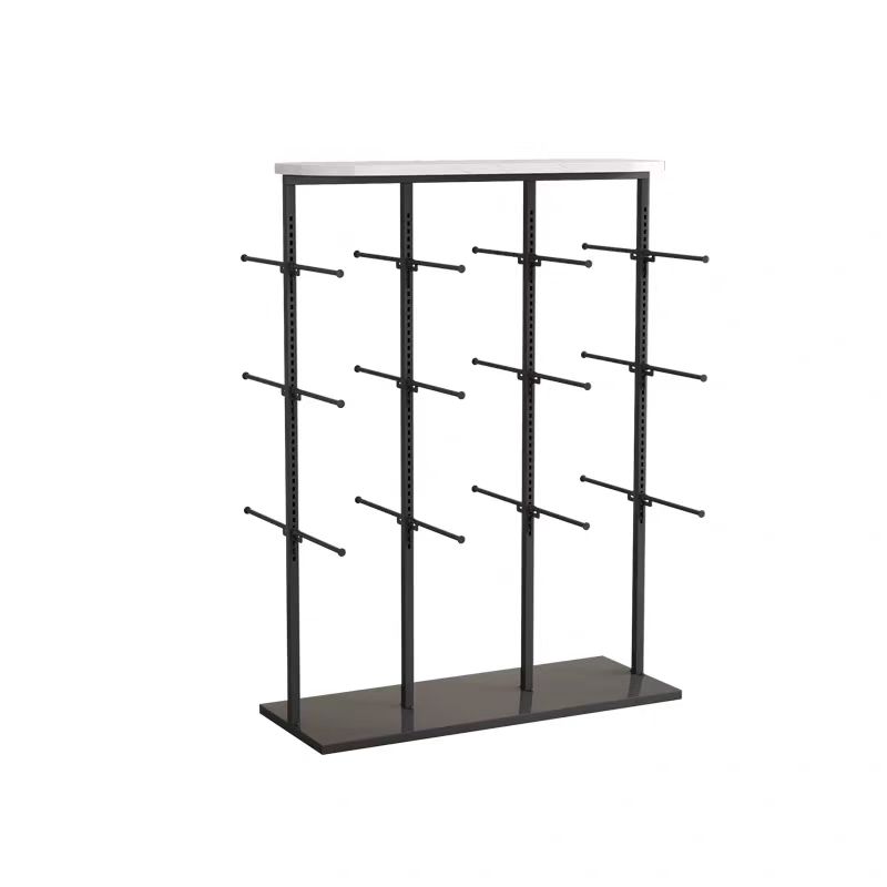 Plaque de ceinture à quatre rangées-noir-100x40x135