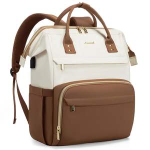 กระเป๋าเป้สะพายหลังสำหรับผู้หญิง LOVEVOOK ขนาด 14/15.6/17 นิ้ว สำหรับเดินทาง ทำงาน ใส่คอมพิวเตอร์ มีพอร์ต USB เหมาะสำหรับนักเรียน นักศึกษา และใส่แล็ปท็อป - Product Image 1