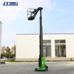 LTMG Alta Qualidade Manga Tipo Aérea Plataforma De Trabalho 9m 11m Tamanho Compacto Auto-prepelled Elevador Do Mastro Vertical com JIB - Product Image 6