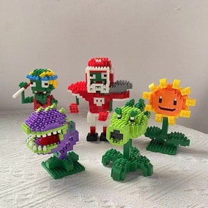 Plants Vs Zombies <b>Building</b> <b>Blocks</b> Set 400-800 Pieces Educational Toy For Children Age 4-13 Years - Product Image 1