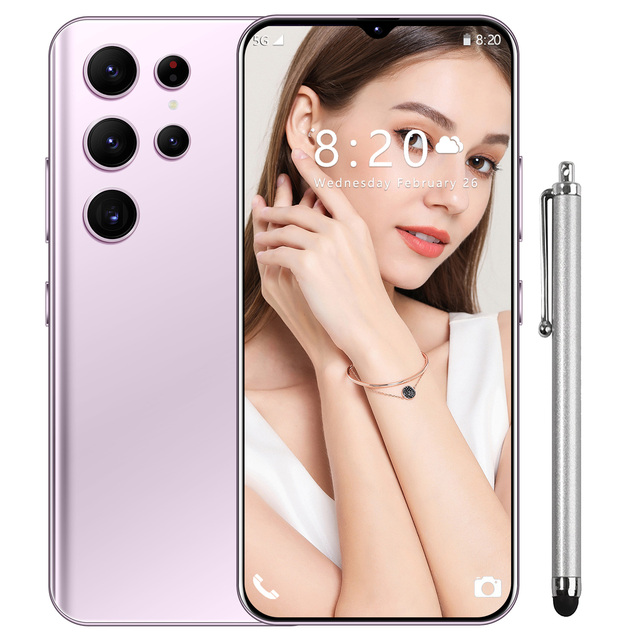 New Wholesale Cheap Note S23 Ultra 6.53 Inch 5g Cell Phone Big Screen Dual SIM Card Cell Phone Android 8.1 Mobile Phones