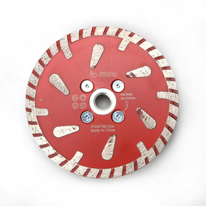 شفرة منشار ماسية توربو عالية الجودة مقاس 4.5 بوصة و5 بوصة و7 بوصة مع حافة لقطع الرخام والخرسانة والطوب - Product Image 2