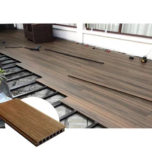 high quality construction materials bangkirai wpc decking wooden floor