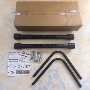 <span class=keywords><strong>Portabici</strong></span> da Esterno in Acciaio <span class=keywords><strong>e</strong></span> Alluminio Resistente per Bici da Strada, Supporto per 1 Bicicletta - Product Image 2