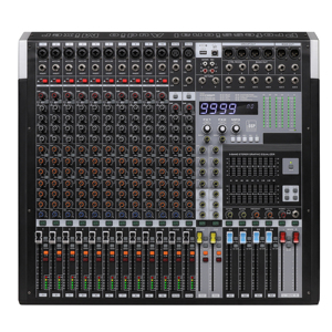 Consola mezcladora de audio profesional X10 de 10/14 canales, controlador de DJ, MP3, Bluetooth, procesador de 99 efectos para grabación de conferencias - Product Image 1