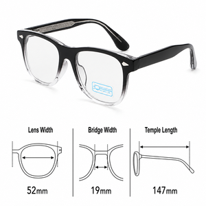 Montatura per Occhiali dal Design Senza Tempo, Unisex, Comoda per l'Uso Quotidiano, Lenti PC Anti-Luce Blu, Montatura Completa - Product Image 4
