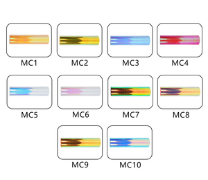Vinilo Termoadhesivo Metálico para <span class=keywords><strong>Cricut</strong></span>, Película HTV con Cambio de Color Láser Multiángulo, Vinilo Termoadhesivo con Efecto Láser - Product Image 2