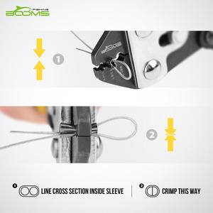 Pinza de Pesca Booms Fishing CP3, Herramienta para Engarzar Cables de Pesca - Product Image 5