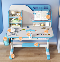 Nouveau bureau intelligent ergonomique pour enfants, vente en gros d'usine, table et chaise réglables en hauteur pour enfants