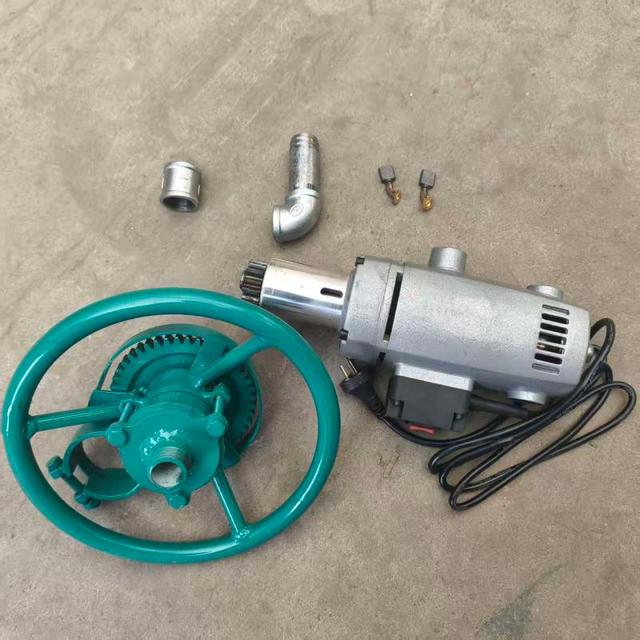 220V 1.5KW 10m-60m High-quality Small Handheld Well Drilling Machine for Home