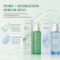 Sérum Visage Hydratant et Apaisant au Collagène, Vitamine C et Acide Hyaluronique – Soin de la Peau Chinois Doux et Éclaircissant à Marque Blanche