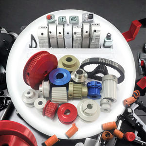 OEM Custom alluminio C45 acciaio inossidabile pulegge sincrona S3M S5M S8M GT2 GT3 GT5 cinghia di distribuzione puleggia MXL XL 3M 5M 8M taglie - Product Image 2