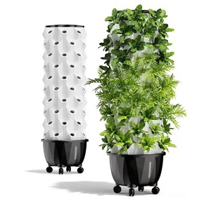 Matrice de prototypes de ferme du futur |   Système hydroponique avancé à 80 trous pour l'agriculture de nouvelle génération - Product Image 4