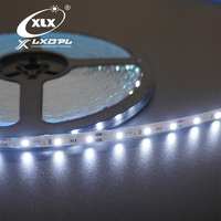 Lampu Strip LED XLX 7mm Tipe S SMD2835 12V Lampu Strip Pintar 12V Zigzag 60LED/M Putih Tembaga Zigzag untuk Huruf Tanda