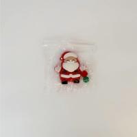 Jouet sensoriel anti-stress Kawaii TPR Père Noël Squishy Mochi pour enfants et adultes, cadeau de fête de Noël