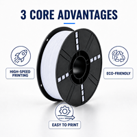 Filament PETG Becreative 1,75 mm, bobine de 1 kg, imprimantes 3D FDM, haute résistance, impression fluide, précision dimensionnelle 0,02 mm, faible odeur
