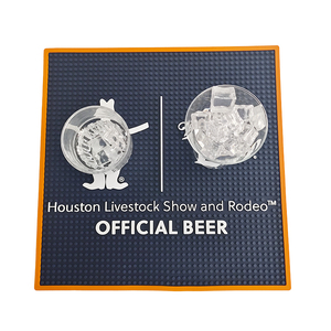 Heavy Duty PVC <b>Silicone</b> Bar Mat Custom Logo Rubber Pub Rail Mat Spill Proof Drip Tray Beer Mat Non Slip Countertop <b>Pad</b> - Product Image 4