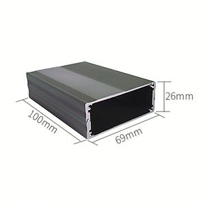 Aluminum <b>Box</b> Extrusion Enclosure Case Manufacturer Odm Oem Custom Cnc Profile Electronics Controller Shell Aluminum Project <b>Box</b> - Product Image 1