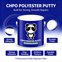 Mastic polyester CHPO en gros : excellente adhérence, facile à poncer, finition lisse, réparation de surface, mastic de carrosserie pour l'automobile