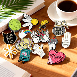 Épingles à revers personnalisées en métal, fabrication sur mesure, émail doux ou dur, sans minimum de commande, Chine - Product Image 4